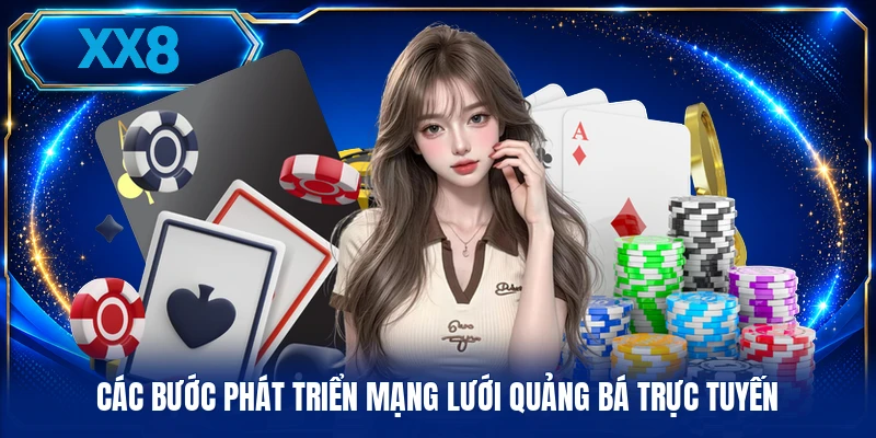 Các bước phát triển mạng lưới quảng bá trực tuyến