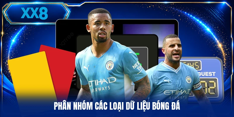 Phân nhóm các loại dữ liệu bóng đá